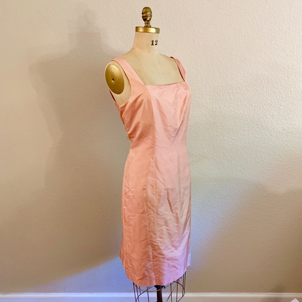 Ann Taylor Coral Sleeveless Dress